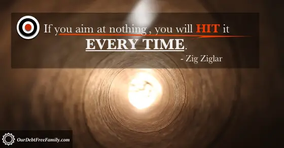 If you aim at nothing, you will hit every time.