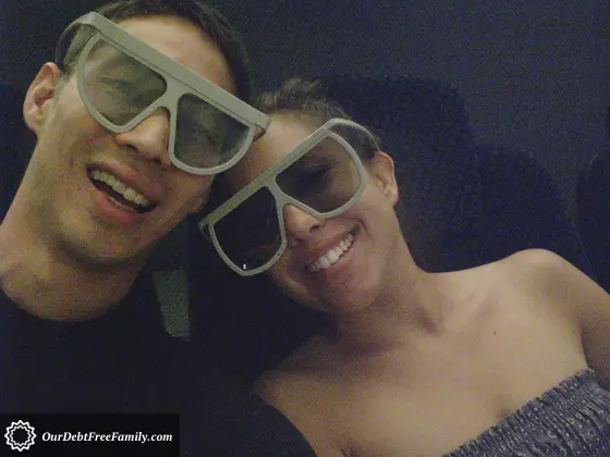 Mike and Monica in 3D Theater