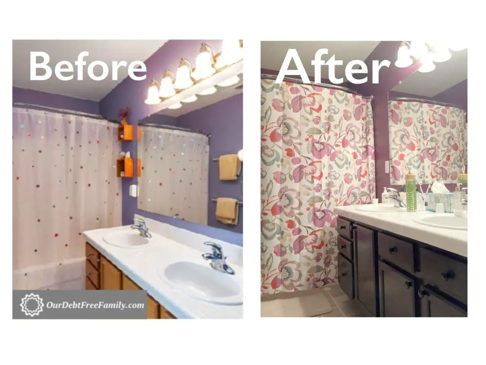 Master Bathroom Before & After