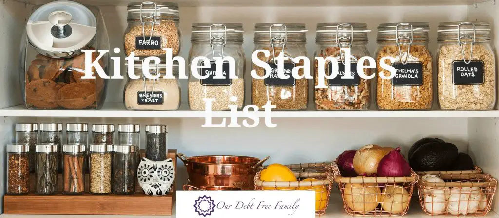 kitchen staples