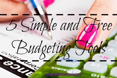 free budgeting tools 