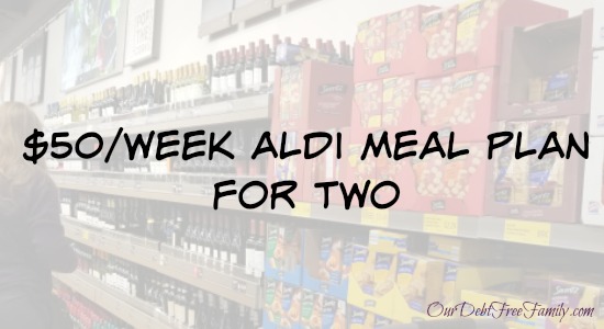 $50 Aldi Meal Plan