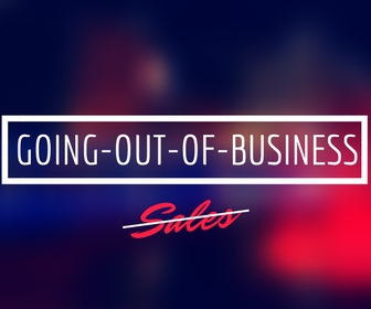 Going-out-of-business sales