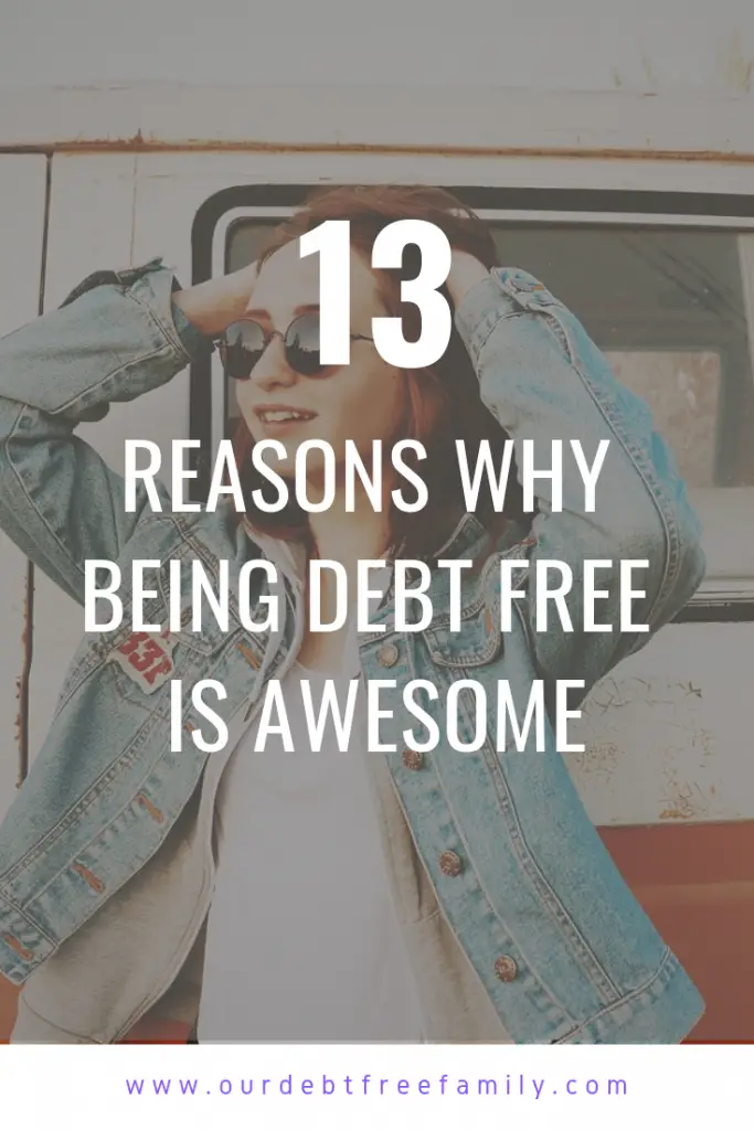Being debt free is awesome