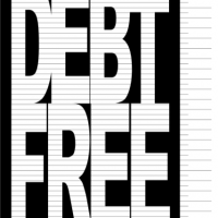 Printable Debt Free Charts