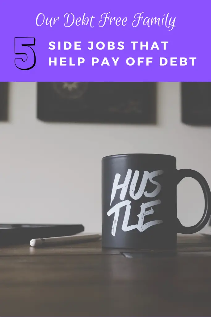 side jobs that help pay off debt