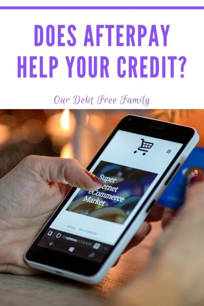 does afterpay help your credit
