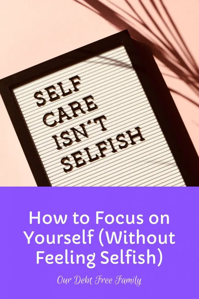 how to focus on yourself