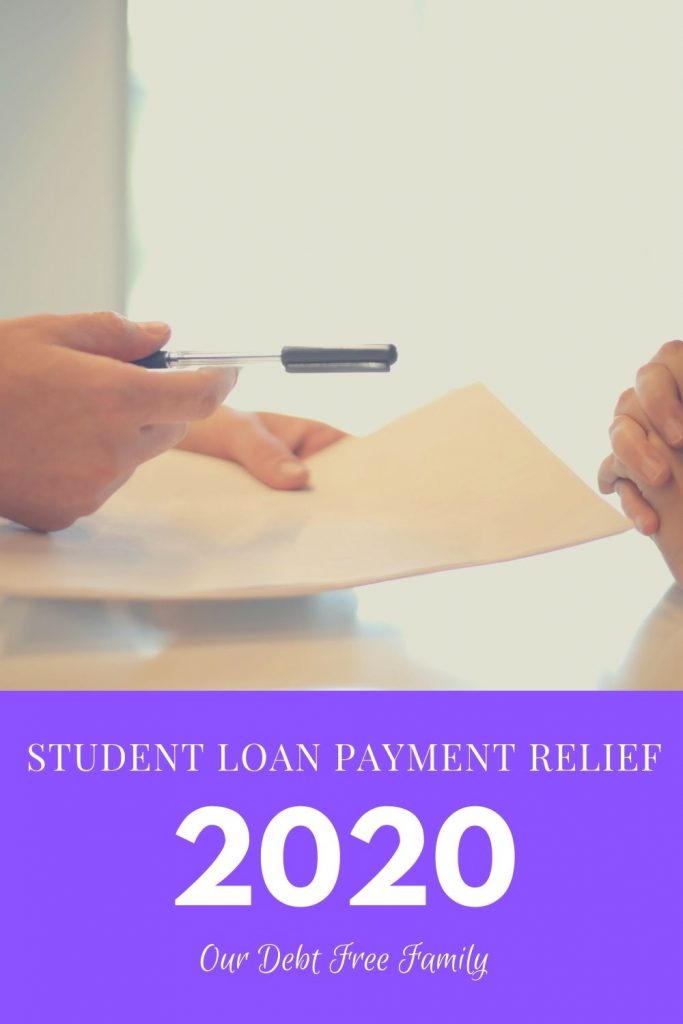 student loan payment relief