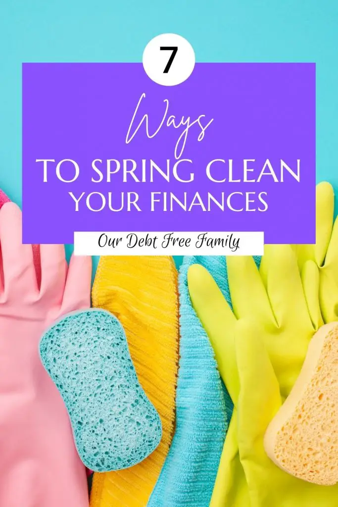 Spring clean your finances