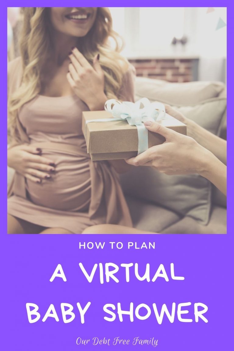 How to Plan a Virtual Baby Shower Our Debt Free Family