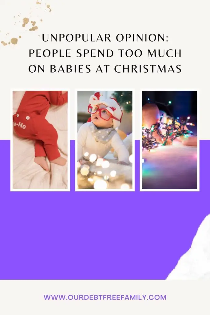 Christmas baby spending