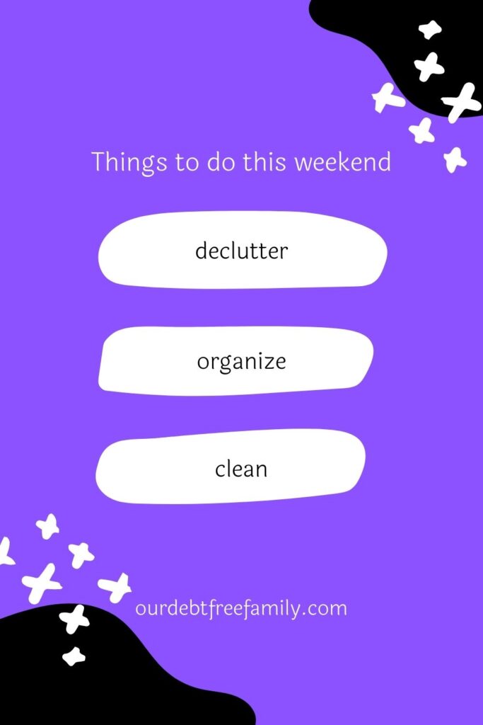 Declutter challenge