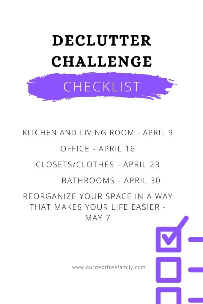 Declutter challenge