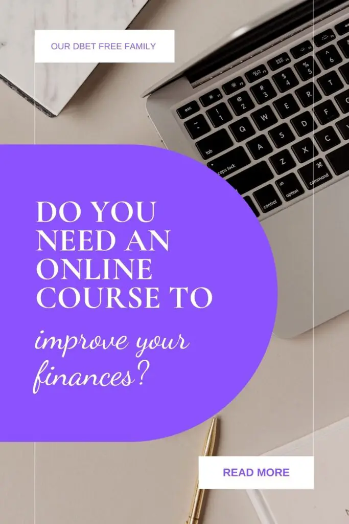 Online course to improve your finances