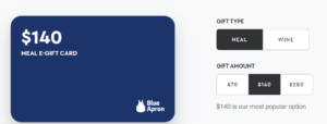 blue apron gift card