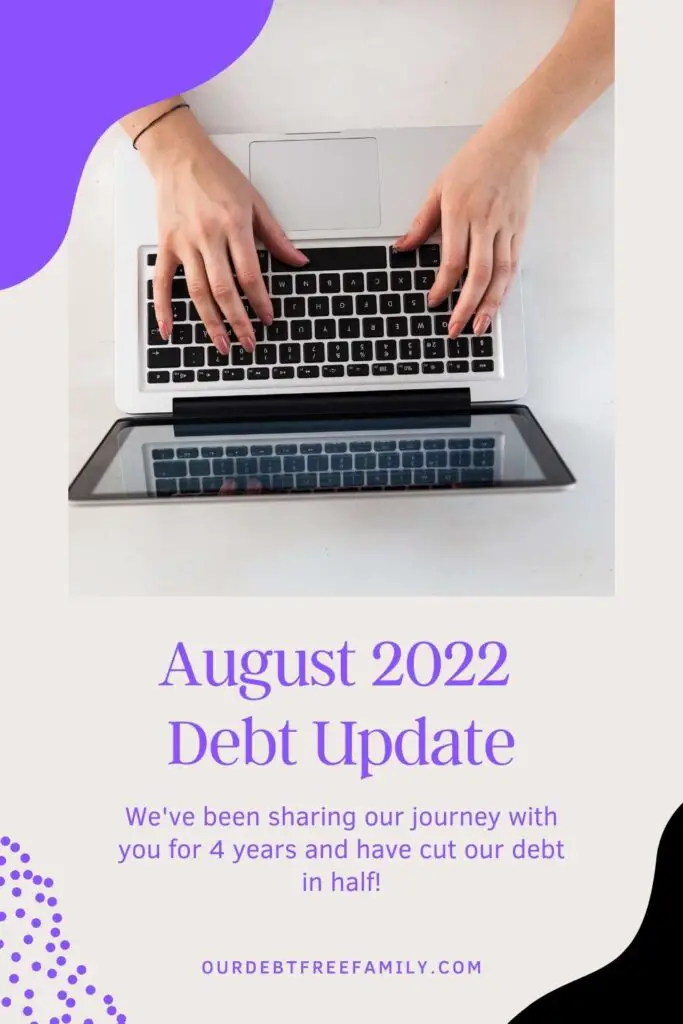 August 2022 Debt Update