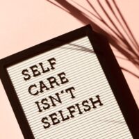 self care and finance