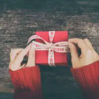 Mindful spending during the holidays - present photo