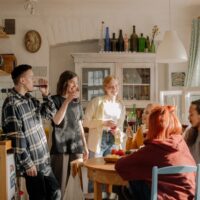 sharing a house