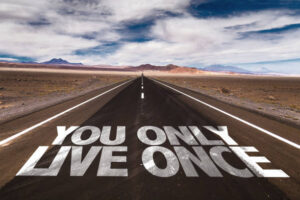 YOLO You Only Live Once road sign