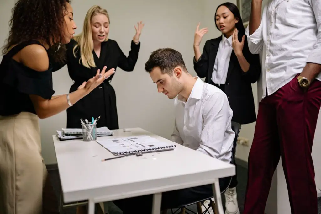 <p> Participating in workplace gossip may seem harmless at first, but it can severely impact your professional image. HR experts caution that spreading rumors or badmouthing colleagues can make you appear untrustworthy and unprofessional. Managers take note of employees who contribute to a toxic work environment, and being associated with workplace drama can limit your career growth. </p> :: Pexels