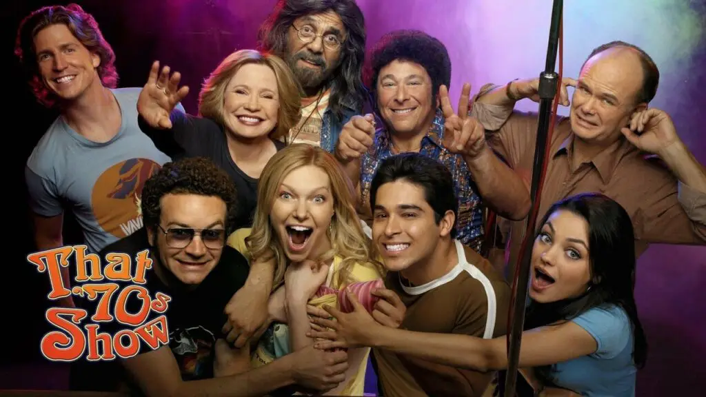 <p> There’s just something about That ‘70s Show that brings back all the good vibes. Set in the late ‘70s, this hilarious sitcom follows a group of friends living in Wisconsin as they navigate high school, relationships, and a lot of teenage shenanigans. With its retro setting, bell-bottom jeans, and classic rock soundtrack, this show oozes nostalgia. From the ongoing antics in the basement to the unforgettable catchphrases, That ‘70s Show is the perfect pick for anyone who loves humor mixed with a hefty dose of '70s culture. It’s streaming on Netflix, and once you start, you won’t want to leave the “circle” of friends. </p> :: tvinsider.com