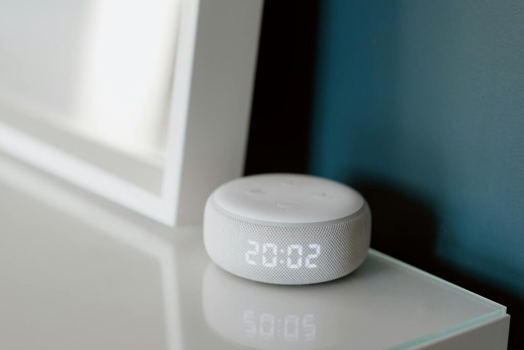<p>A smart speaker is like having a helpful assistant in your home. With just your voice, you can ask it for news, weather updates, or even jokes. It can also play music, set reminders, and control smart home devices like lights and thermostats. Many seniors love them for hands-free convenience. The most popular models, Amazon Echo and Google Nest, are easy to set up and understand. Once you start using one, you may wonder how you lived without it!</p> ::Pexels