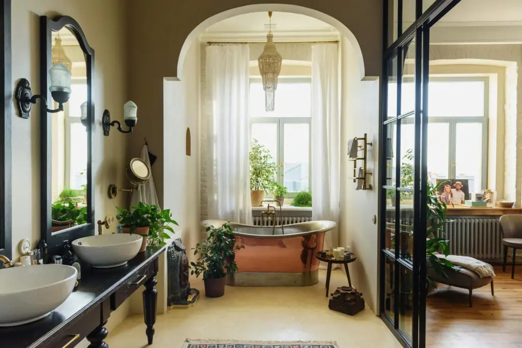 <p>Adding plants to the bathroom may sound odd, but it works wonders. Bathrooms have the perfect mix of heat and moisture that many tropical plants love. Ferns, orchids, and peace lilies grow well in this space. Many homeowners like the calm, spa-like feel plants add. It’s also a clever way to use a room that often gets ignored. Plants in the bathroom brighten the space and clean the air.</p> ::Pexels