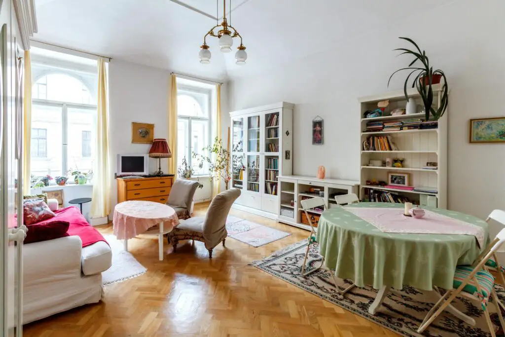 <p>Floors in rentals can often look dull or worn out. A large area rug can fix that in minutes. Rugs hide ugly tiles or scratched wood while adding warmth, texture, and color. The best part? You can roll it up and take it with you. There are plenty of free-to-use photos of bright Moroccan rugs, soft jute mats, or bold patterns perfect for small spaces. Rugs also help dampen sound, which is great if you live in a noisy building.</p> ::Pexels