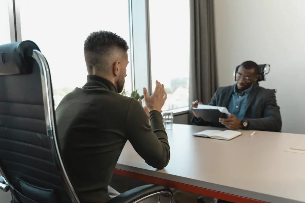 <p> Filler words like "um" or "uh" make you sound uncertain and unprepared. Instead of using these words, take a brief pause to collect your thoughts before answering. This makes you sound more confident and articulate. </p> :: Pexels
