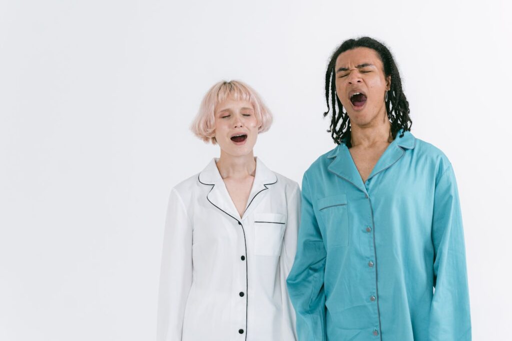 <p> Believe it or not, your comfy nighttime outfit didn’t get its name from the English. "Pajamas" comes from the Hindi and Persian word pāy-jāma, which means “leg garment.” British colonists in India adopted the loose-fitting trousers for sleeping and lounging in the hot climate, and they brought both the style and the name back to the West. Americans quickly embraced both, and now pajamas are a bedtime essential. So the next time you put on your PJs, know you’re sporting a name that has crossed continents. </p> :: Pexels