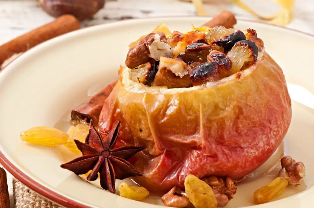 <p> Few desserts evoke comfort and warmth like baked apples, and this version is as wholesome as it is delicious. Core your favorite apple, stuff it with chopped walnuts, cinnamon, and a drizzle of pure maple syrup or honey, then bake until tender and fragrant. The walnuts bring in healthy omega-3s, while cinnamon adds flavor and may help with blood sugar control. It’s a sweet, cozy dessert perfect for a cool evening, and it’s easy enough to make anytime you want to impress without the fuss. </p> :: Freepik