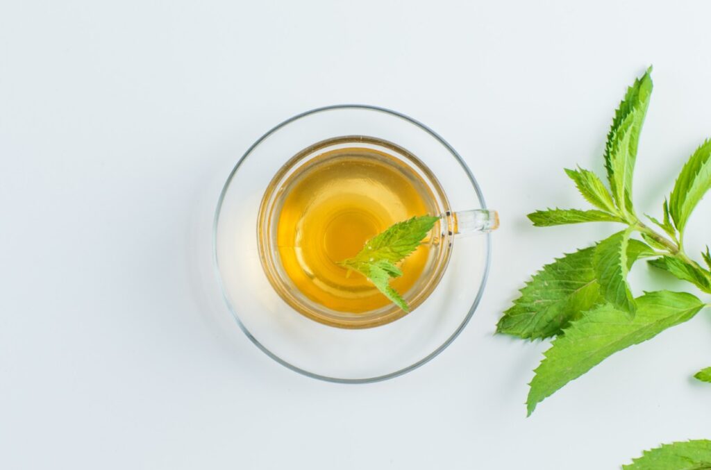 <p> Lemon balm is part of the mint family, but with a lemony twist and a history rooted in stress relief. It’s particularly well-loved by boomers for its potential to support memory, ease anxiety, and uplift mood. This gentle herb can also promote sleep and calm digestive woes. With its light, citrusy flavor, lemon balm tea is both refreshing and relaxing—perfect for any time of day. </p> :: Freepik