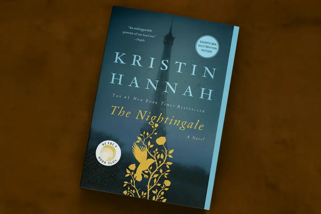 <p> Set in Nazi-occupied France, The Nightingale follows two sisters navigating the harsh realities of war. One joins the resistance, while the other fights to protect her family from within enemy territory. This novel is emotionally powerful, rich in historical detail, and deeply moving. It provides a beautiful backdrop for discussions on bravery, sacrifice, and the untold stories of women during wartime. Seniors will find themselves reminiscing on past generations and reflecting on the strength found in family bonds. </p> :: DALL-E