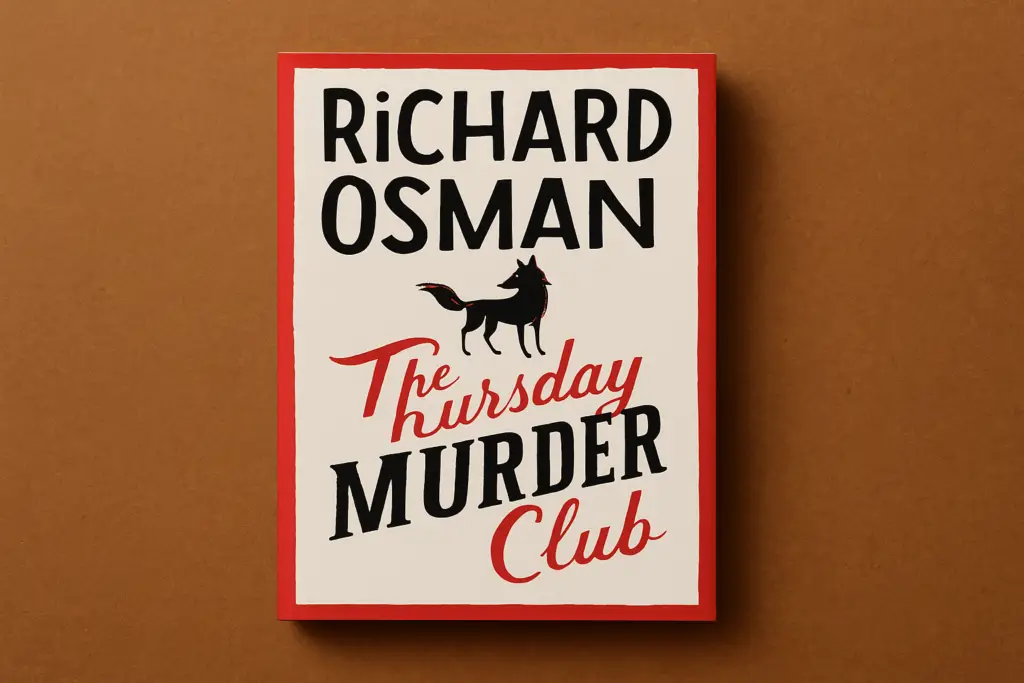 <p> Four sharp-witted retirees living in a quiet retirement community come together to solve unsolved crimes in this delightful whodunit. With its clever plot, quirky characters, and plenty of British humor, The Thursday Murder Club is an instant favorite. It’s light without being shallow, and it’s just plain fun. Perfect for book clubs looking for a mix of laughter and mystery—and maybe a little friendly competition over who solves the case first. </p> :: DALL-E