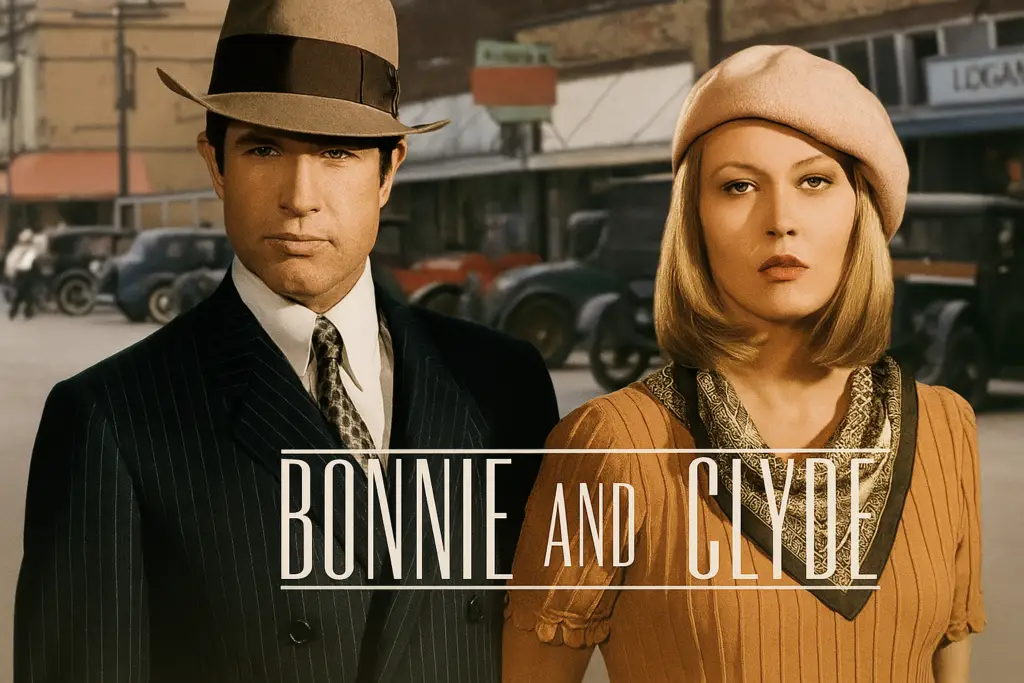 <p> Stylish, rebellious, and shocking for its time, Bonnie and Clyde helped redefine American cinema. Warren Beatty and Faye Dunaway brought a dangerous glamour to the story of two real-life outlaws, blending romance and violence in a way that was unprecedented. Boomers who watched this during its controversial release will appreciate how it changed film history—and how its bold storytelling still holds up. </p> :: DALL-E