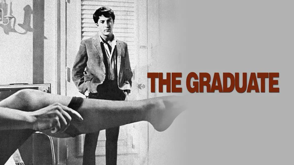 <p> A movie that captured the existential drift of young adulthood, The Graduate was groundbreaking in its time—and it still packs a punch. Dustin Hoffman’s awkward charm as Benjamin Braddock and the haunting music of Simon and Garfunkel combine to create a film that’s equal parts funny, touching, and thought-provoking. Boomers may have once related to Ben’s confusion; now, they might see the story from Mrs. Robinson’s perspective too. </p> :: Prime Video: The Graduate