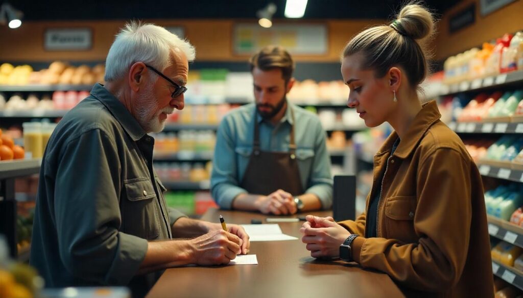 1. Paying with Checks at the Checkout <p> For Boomers, writing a check at the grocery store has long been second nature. It is a familiar, secure method that helps track spending and manage budgets. Yet, for Gen Z, whipping out a checkbook is like pulling out a relic from a history museum. Checks slow the line, require extra steps for ID checks, and feel cumbersome when most people are tapping cards or scanning phones. If you are still devoted to checks, consider giving debit cards or mobile payments a try. They are just as secure, often linked directly to your bank account, and they help keep the line moving. </p> :: Freepik AI
