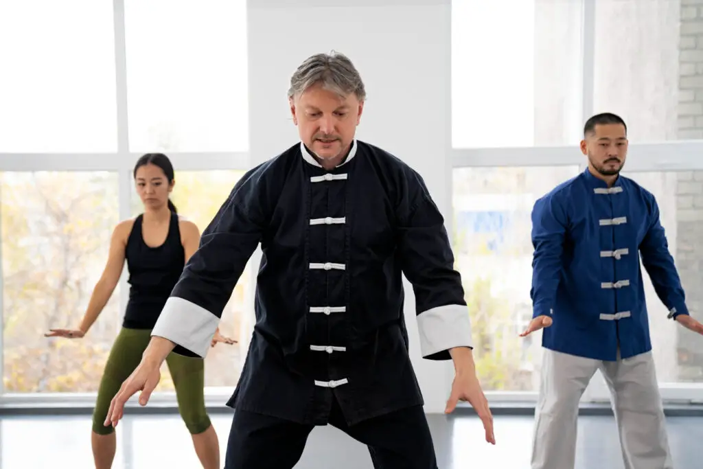<p> If you are seeking an activity that benefits both body and mind, tai chi and qigong might be exactly what you need. These ancient Chinese practices use slow, flowing movements combined with deep breathing to improve balance, coordination, and mental clarity. Research has shown that tai chi can reduce the risk of falls, strengthen leg muscles, and even lower blood pressure. Because the movements are gentle and meditative, they are accessible to people at almost any fitness level. Many local community centers and senior programs offer beginner classes, and you might find that the peaceful, rhythmic motions become the highlight of your week. </p> :: Freepik