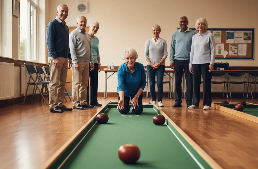 <p> Short mat bowling is a lesser-known but growing indoor sport that is catching on across the United States. Played on a long carpet mat, it is similar to lawn bowling but scaled down to work inside community centers and gyms. The objective is to roll a biased ball as close as possible to a smaller target ball, which requires more technique than brute strength. Because it is gentle on the joints and can be enjoyed year-round indoors, short mat bowling is becoming a favorite pastime for those looking for both strategy and camaraderie. </p> :: Gemini