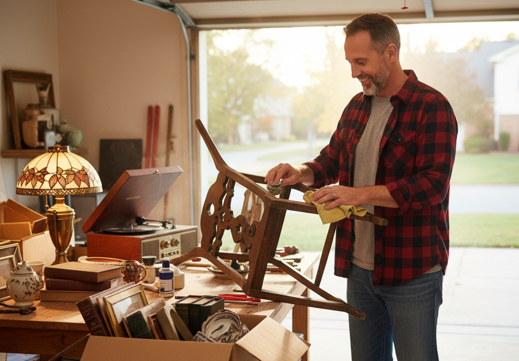 3. Reselling and Flipping Local Finds <p> There is hidden treasure in thrift stores, garage sales, and online marketplaces. Many side hustlers make extra money by finding underpriced goods and reselling them for a profit. It could be vintage furniture, electronics, or collectible books. With some research and a good eye, you can flip these items for two to three times what you paid. The upfront effort of cleaning, photographing, and listing the items can pay off quickly. Even a couple of successful flips a month can bring in hundreds of dollars that you can apply toward high-interest loans. </p> :: Gemini