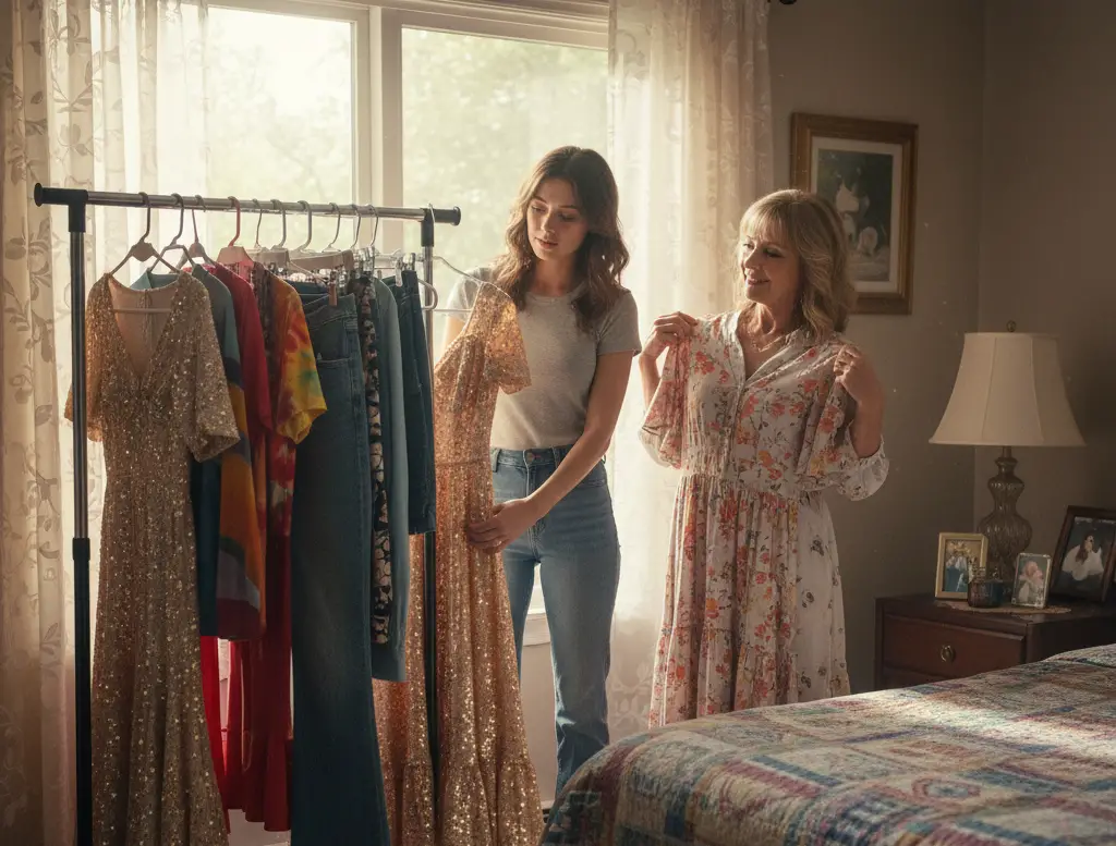 <p> That prom dress from 1969 or the bell-bottoms you wore to Woodstock might bring back fond memories. But your children probably do not want to store your vintage clothing. Unless it is rare and truly collectible, it will not hold much value for them. Instead, pick out one or two special garments to preserve and consider donating the rest to costume shops or vintage boutiques where they can be enjoyed. </p> :: Gemini