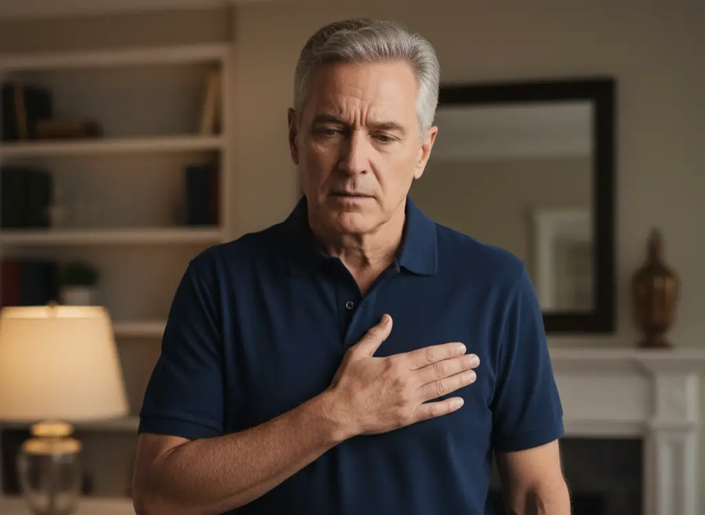 <p> This is the most recognized heart attack symptom, but it doesn’t always feel like what you’d expect. It may not be a sharp pain—it could feel like someone sitting on your chest, a squeezing sensation, or even mild pressure that comes and goes. Some people describe it as a tightness or fullness rather than pain. If the feeling lingers for more than a few minutes or keeps returning, it’s time to act. Don’t wait until it becomes unbearable. Many survivors later say, “It wasn’t that bad at first.” That’s the danger—early chest discomfort can sneak up quietly before escalating into something serious. </p> :: Gemini