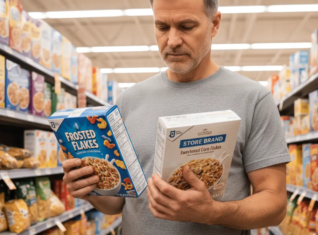 2. Switching to Store Brands and Affordable Alternatives