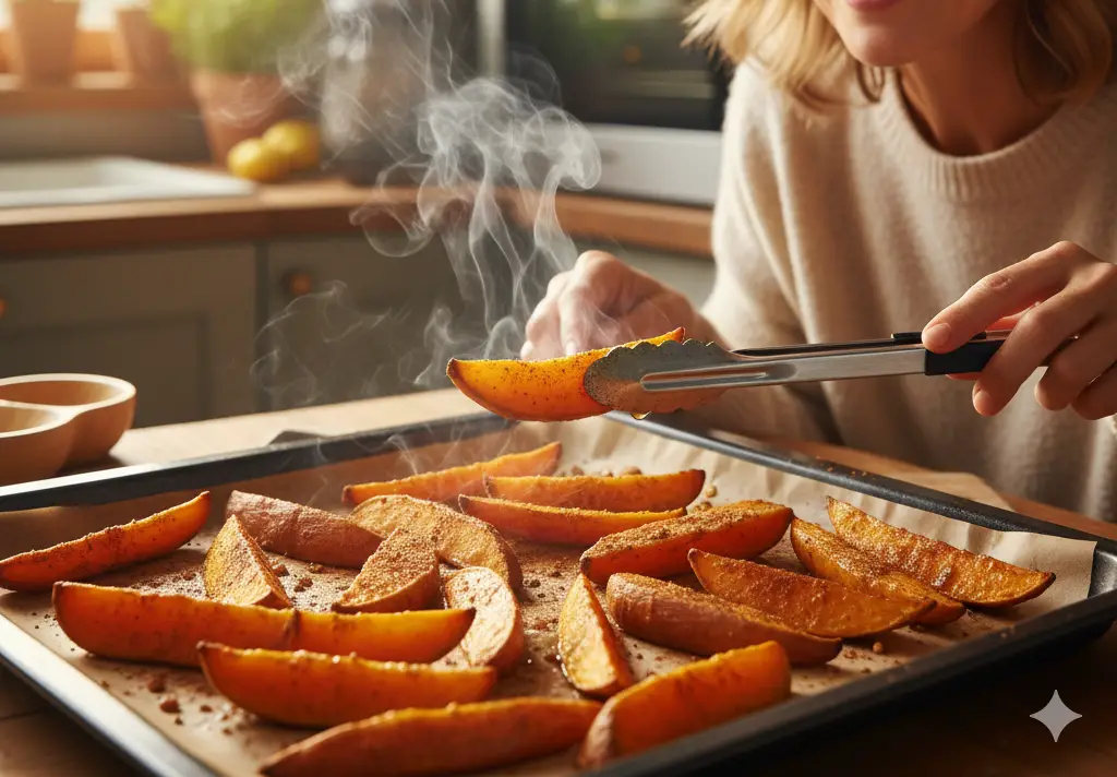 5. Sweet Potatoes <p> Sweet potatoes are proof that not all comfort foods are bad for you. They are rich in fiber, potassium, and vitamin A, which all contribute to heart health. Their soluble fiber helps control cholesterol levels, while potassium helps balance sodium and regulate blood pressure. Bake them whole, mash them with cinnamon, or slice them into oven-baked fries for a healthier twist on a classic favorite. They satisfy your cravings while doing your heart a big favor. </p> :: Gemini