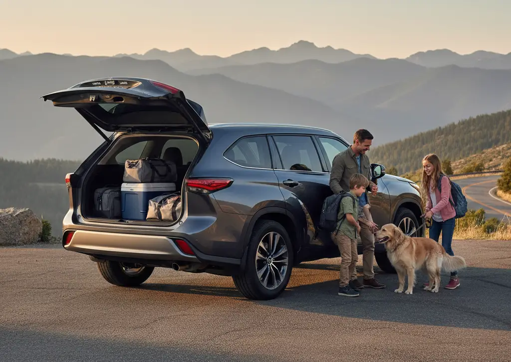 3. Toyota Highlander <p> If you need extra space for passengers, gear, or both, the Toyota Highlander is a fantastic choice. This midsize SUV combines power with comfort, giving you plenty of room to stretch out while still feeling refined on the road. The Highlander’s smooth suspension soaks up bumps, and its available all-wheel-drive system provides confidence on rougher terrain or during unexpected weather. It is especially popular among families who need a reliable vehicle that can handle both daily errands and long vacations with ease. </p> :: Gemini