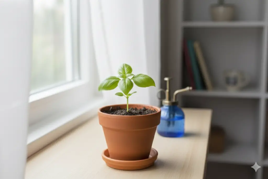<p> Basil is a favorite herb, but it can be slightly trickier to keep happy indoors in winter. It needs plenty of light—at least 12 hours a day—and appreciates a little extra humidity since indoor air can get very dry. The secret to success is pinching back the stems often to keep the plant bushy rather than tall and spindly. Even a few fresh basil leaves can elevate pasta, pizza, or soups, making it worth the effort to grow inside. </p> :: Gemini