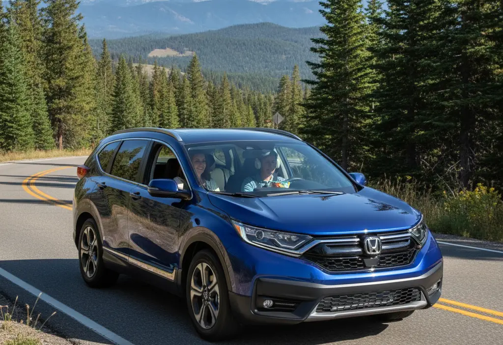 <p> The Honda CR-V is one of the most popular compact SUVs in America, and it is easy to see why travelers love it for road trips. With its roomy interior, excellent cargo space, and strong fuel efficiency, the CR-V makes long journeys a breeze. Passengers appreciate the quiet cabin and comfortable seating, while drivers enjoy responsive handling that keeps the drive engaging. Its reputation for lasting reliability is the cherry on top, ensuring your road trip memories are about breathtaking views and not unexpected breakdowns. </p> :: Gemini