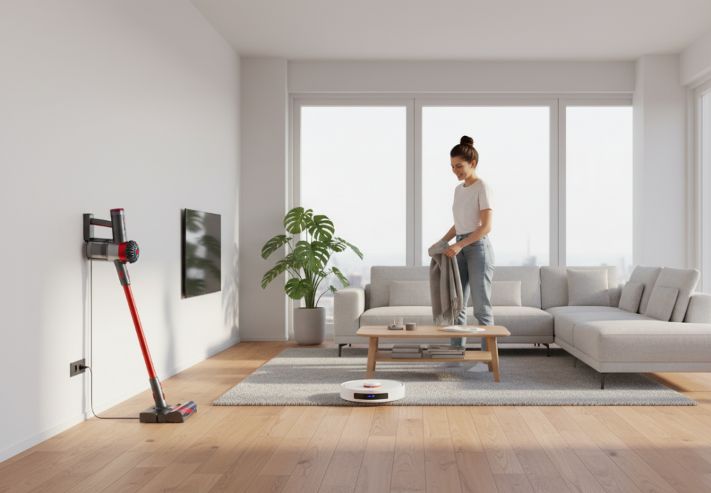 <p> Dyson is once again reinventing home cleaning with the PencilVac, an ultra-thin vacuum designed to squeeze into the tightest spaces. At only 38 millimeters wide, it can glide under couches and cabinets with ease. Alongside it, Dyson has introduced AI-powered cleaning robots that identify and tackle stains on their own.

These gadgets are a dream come true for anyone who hates cleaning. They make tidying up faster, easier, and surprisingly enjoyable. In other words, they let you focus on living in your space instead of constantly cleaning it. </p> :: Gemini